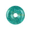 Amazonit dunkel Donut Edelstein 40 mm (6-7 mm stark)