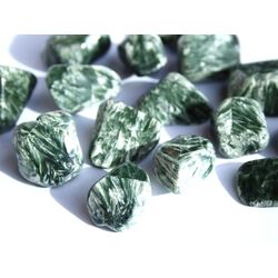 Seraphinit (Klinochlor) Trommelsteine - Sonderqualit�t - ca. 2 - 2,5 cm / ca. 7-9g/St