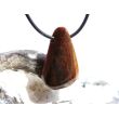 Tigerauge Schmuckstein / Trommelstein gebohrt - schöne Qualität - ca. 3,2 cm x 1,9 cm x 1,4 cm