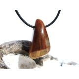 Tigerauge Schmuckstein / Trommelstein gebohrt -...