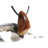 Tigerauge Schmuckstein / Trommelstein gebohrt -...