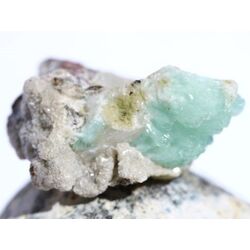 Apophyllit grn mit Stilbit Kristallstufe / Rohstein -...