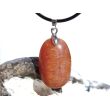 Sonnenstein Schmuckstein Cabochon Anhänger Öse - AA-Sonderqualität - Rarität - ca. 3,6 cm x 1,7 cm x 0,6 cm