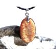 Sonnenstein Schmuckstein Cabochon Anhänger Öse - AA-Sonderqualität - Rarität - ca. 3,6 cm x 1,7 cm x 0,6 cm