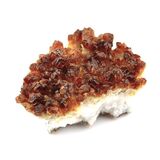 Citrin (gebr.) Kristallstufe - ca. 9,4 cm x 7 cm x 4,5 cm