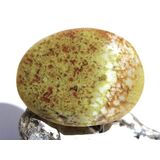 Opal grn Pistazienopal XXXL Trommelstein / Seifenstein /...