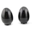 Regenbogenobsidian - Edelstein-Eier - ca. 4,7 - 4,8 cm - Sonderqualität -
