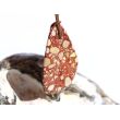 Trümmer-Jaspis (Trümmerjaspis / Konglomerat) Trommelstein gebohrt - Sonderqualität - Rarität - ca. 3,5 cm x 2,4 cm x 0,7 cm (GKS)