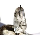 Turmalinquarz XXXL Schmuckstein gebohrt - AA-Sonderqualität - Handarbeit - ca. 5,1 cm x 3,2 cm x 2,4 cm