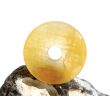 Calcit orange (Orangencalcit) Donut 40 mm (6 mm stark) - AA-Sonderqualität -