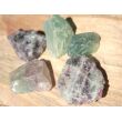 Fluorit bunt gemischt (hell) Rohsteine - ca. 100 g - Restbestand -