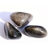Silberobsidian Trommelsteine - Sonderqualit�t - ca. 2,6 -...