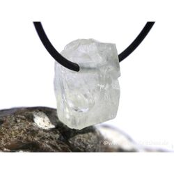 Hiddenit Kristall / Rohstein gebohrt (Spodumen) - Raritt - AA-Sonderqualitt - ca. 2,2 cm x 1,5 cm x 1,4 cm