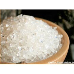Bergkristall Trommelsteine / Granulat / Ladechips / Ladesteine - Gr. XXS - AA-Sonderqualität - ca. 100 g