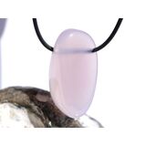 Chalcedon rosa (Rosenchalcedon) XXL Trommelstein /...