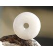 Schneequarz / Milchquarz Donut 25 mm (5 mm stark)