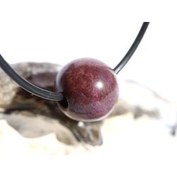 Sugilith Kugel gebohrt - Rarit�t - Sonderqualit�t - ca.14,5 mm