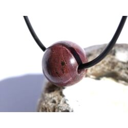 Sugilith Kugel gebohrt - Rarit�t - Sonderqualit�t - ca.14,5 mm