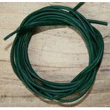 Ziegenlederband dunkelgrün (fein-weich), ca. 1,4 mm...