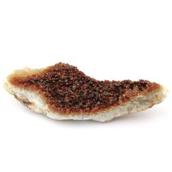 Citrin (gebr.) Kristallstufe - ca. 18,5 cm x 6,8 cm x 3,5 cm