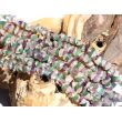 Amethyst-Bergkristall-Aventurin-Rosenquarz Splitterkette / Splitterhalskette - Sonderqualität - ca. 88 - 90 cm