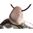 Versteinerte Koralle Trommelstein gebohrt - Sonderqualität - ca. 3 cm x 2,2 cm x 1,6 cm