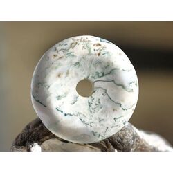 Baumachat Donut Edelstein 35 mm (7 mm stark)