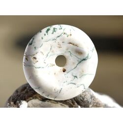Baumachat Donut Edelstein 35 mm (7 mm stark)
