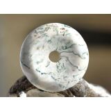 Baumachat Donut Edelstein 35 mm (7 mm stark)