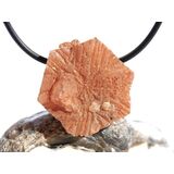 Aragonit Kristall / Rohstein / Scheibenstein gebohrt -...