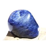 Sodalith Trommelstein Silberschimmer - Sonderqualit�t -...