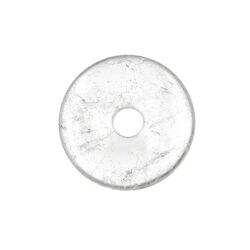 Bergkristall Donut Edelstein 30 mm (6 mm stark) - Sonderqualit�t -