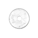 Bergkristall Donut Edelstein 30 mm (6 mm stark) -...