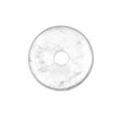 Bergkristall Donut Edelstein 30 mm (6 mm stark) - Sonderqualität -