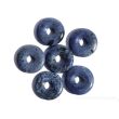 Dumortierit Donut Edelstein 30 mm (5-6 mm stark)