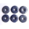 Dumortierit Donut Edelstein 40 mm (5-7 mm stark)