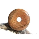 Landschaftsjaspis Donut 25 mm (3,5 mm stark)