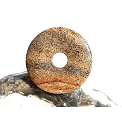 Landschaftsjaspis Donut 27 mm (4 mm stark)