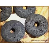 Lava schwarz Donut 40 mm (7 mm stark)