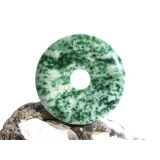 Prasem "Afrikanische Jade" Donut 40 mm (5,6 mm...