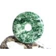 Prasem "Afrikanische Jade" Donut 40 mm (5,6 mm stark)