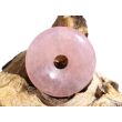 Rosenquarz Donut Edelstein 40 mm (7,5-9 mm stark) - AA-Sonderqualität -