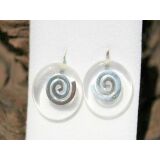 Bergkristalll Donut Edelstein 15 mm (3 - 4 mm stark) -...