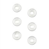 Bergkristalll Donut Edelstein 15 mm (3 - 4 mm stark) - Sonderqualität -