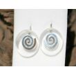 Bergkristalll Donut Edelstein 15 mm (3 - 4 mm stark) - Sonderqualität -