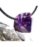 Amethyst dunkel "Morion" Kristallspitze /...
