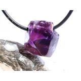 Amethyst dunkel "Morion" Kristallspitze /...