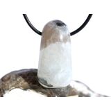 Regenbogenmondstein Schimmer XL Trommelstein gebohrt...