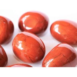 Jaspis rot Trommelsteine - schöne Qualität - ca. 2,9 - 3,6 cm / ca. 18-24 g/St