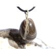Stromatolith Trommelstein Anhänger Öse - ca. 3,1 cm x 1,6 cm x 1,6 cm - Sonderpreis wg. Makel -